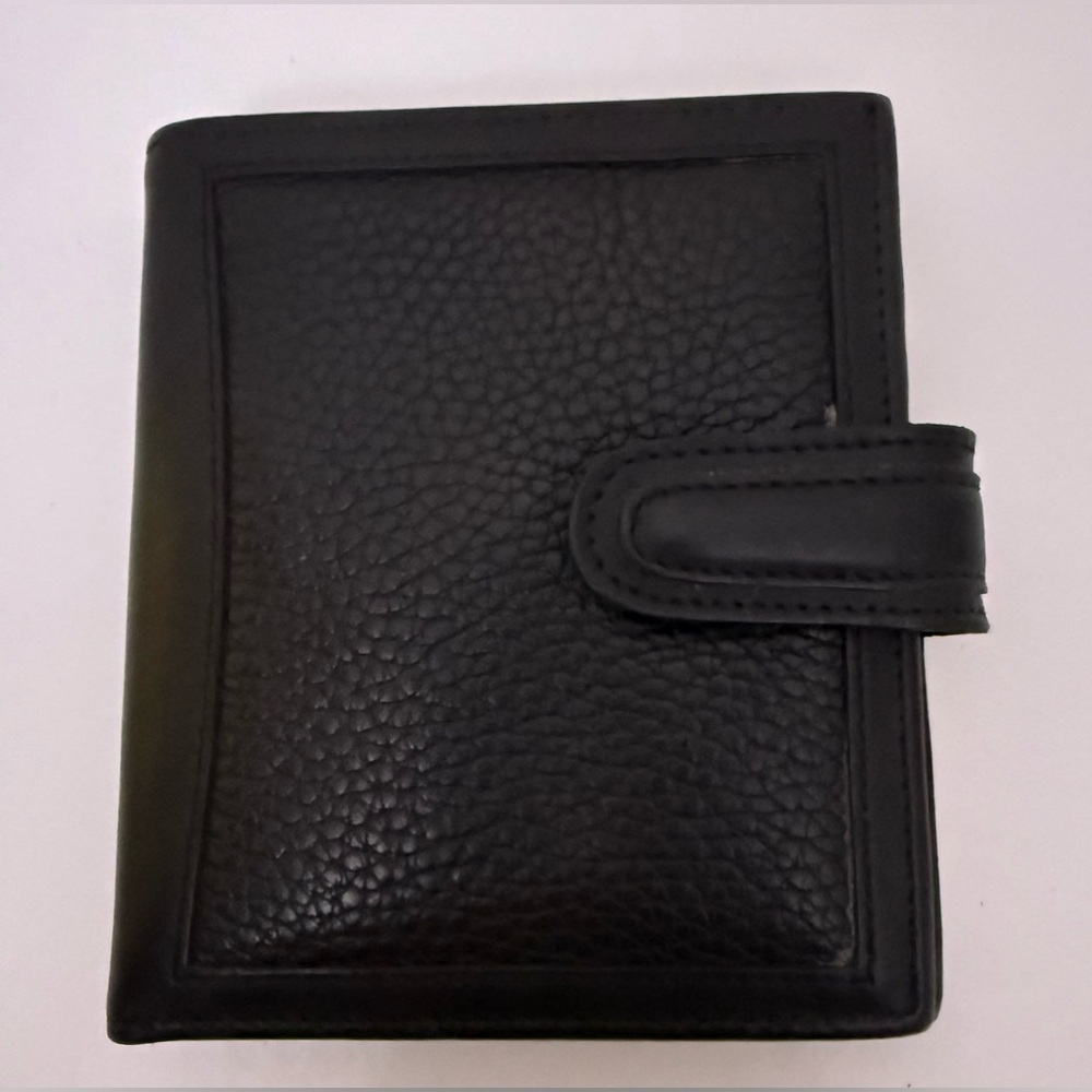 Black Leather Women's Wallet